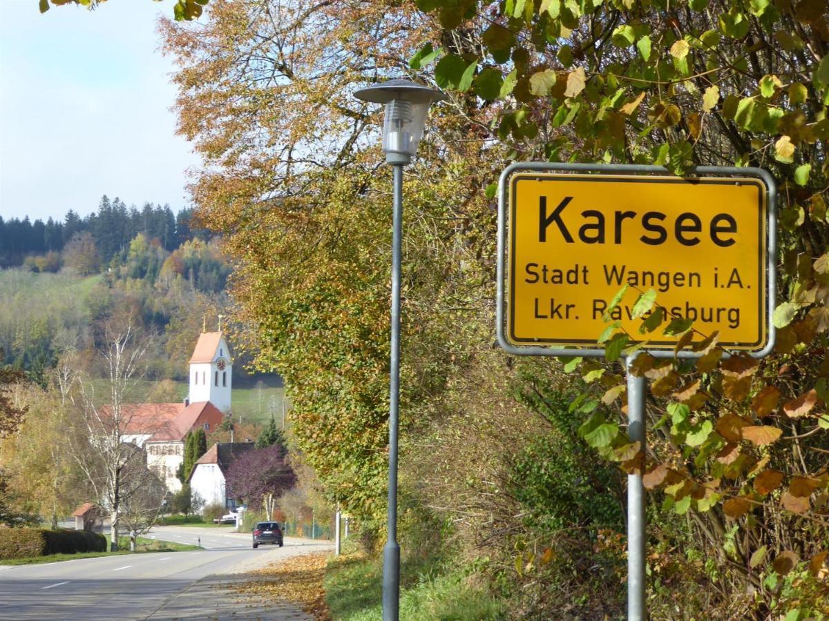 Erholungsraum Karsee - Ferienwohnung Wangen im Allgäu Exterior foto